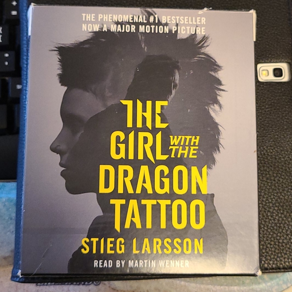 Girl with Dragon Tattoo book on CD